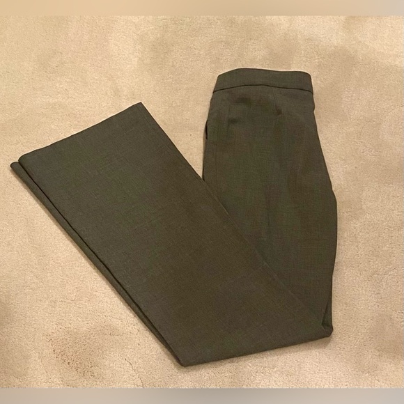 NWT BCBGMAXAZRIA Slim Flare Wool Blend Dress Pants - Picture 11 of 16